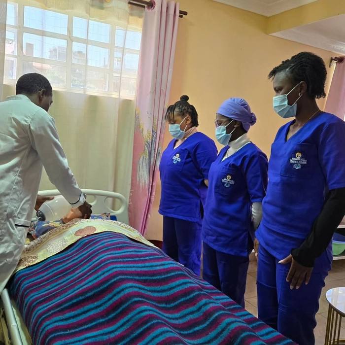 Caregiving — clinical skills demonstration